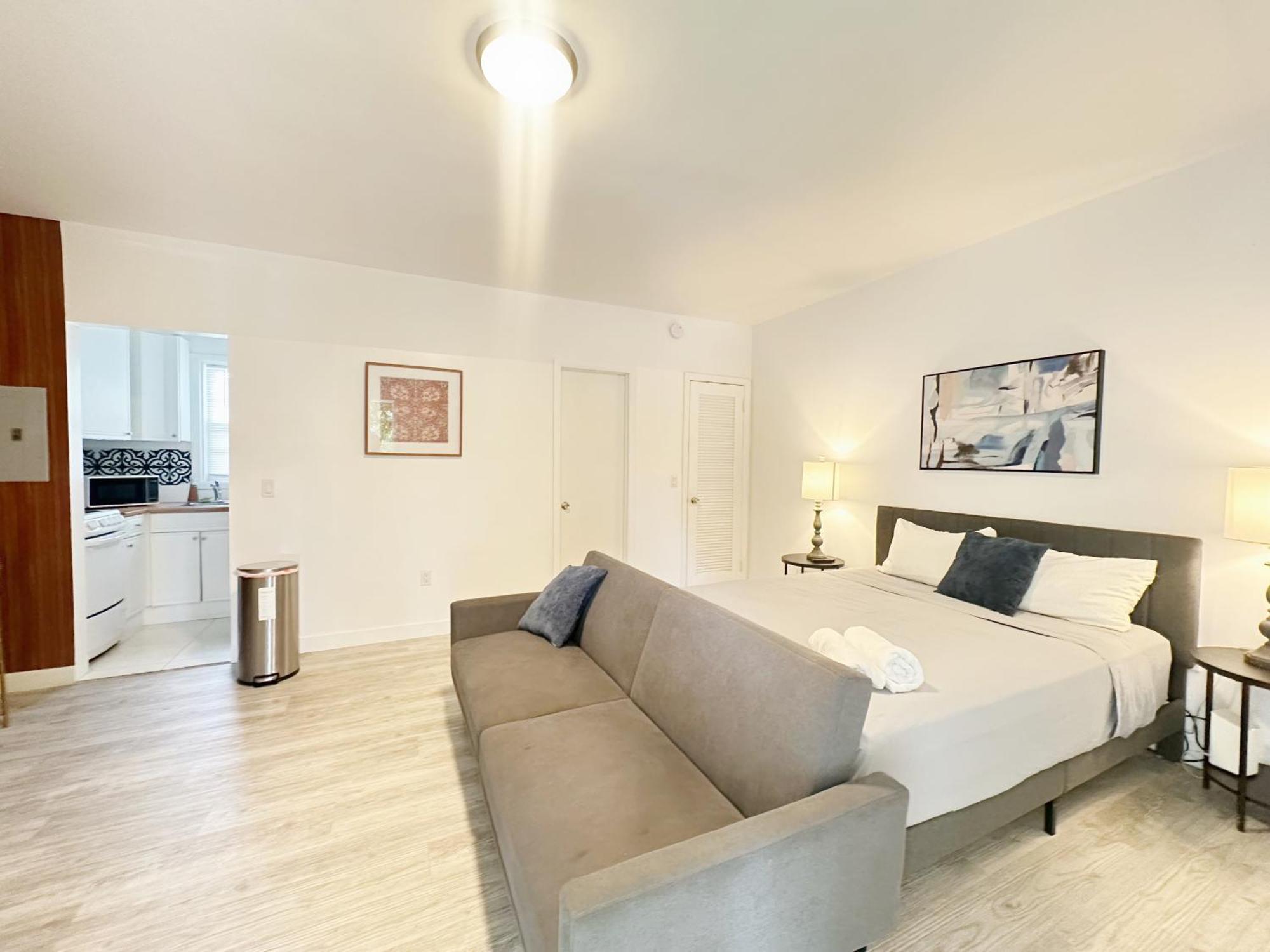 شقة Studio Las Olas Beach - Fort Lauderdale - 5 Minutes Walk To Beach المظهر الخارجي الصورة