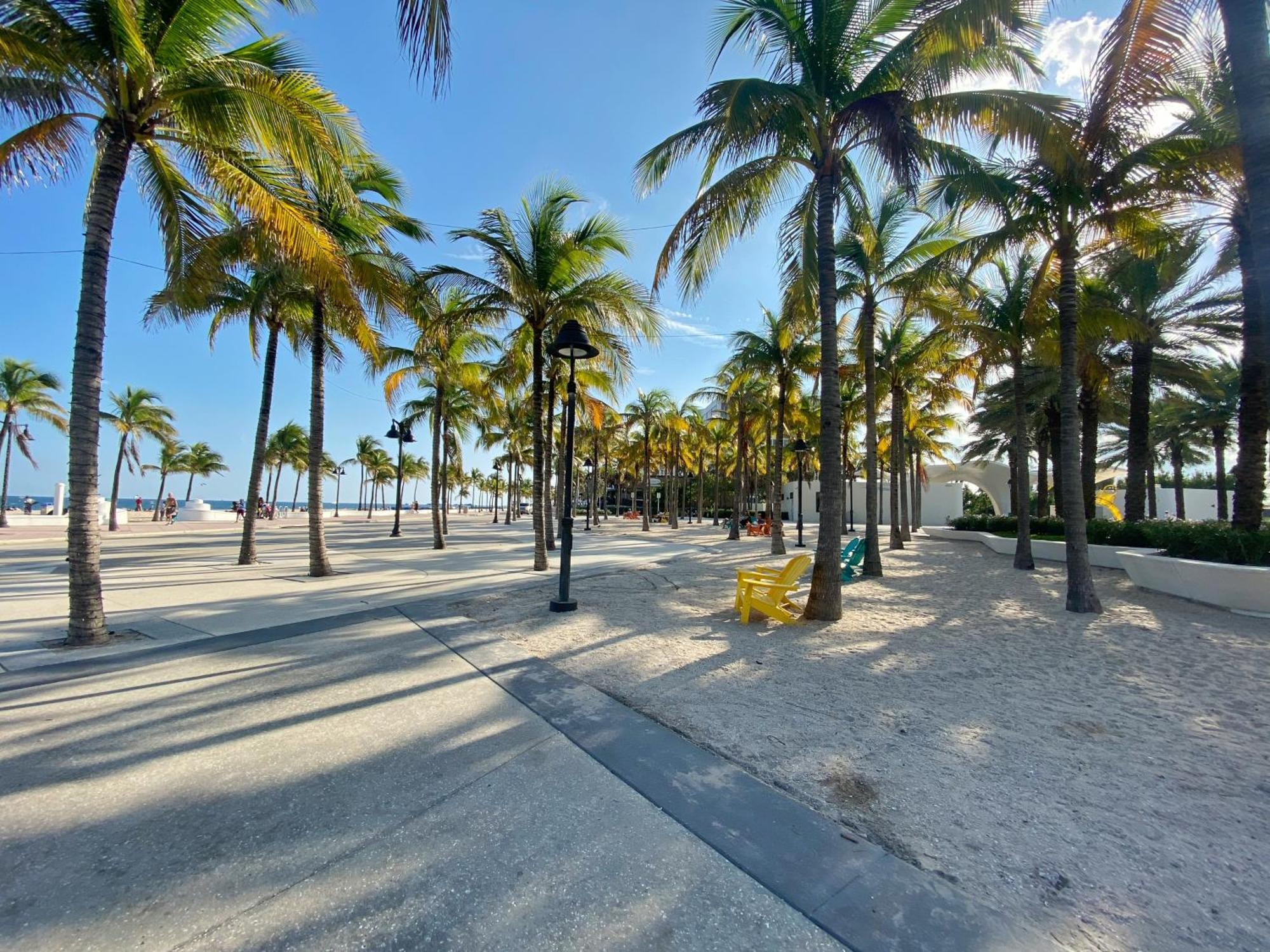 شقة Studio Las Olas Beach - Fort Lauderdale - 5 Minutes Walk To Beach المظهر الخارجي الصورة